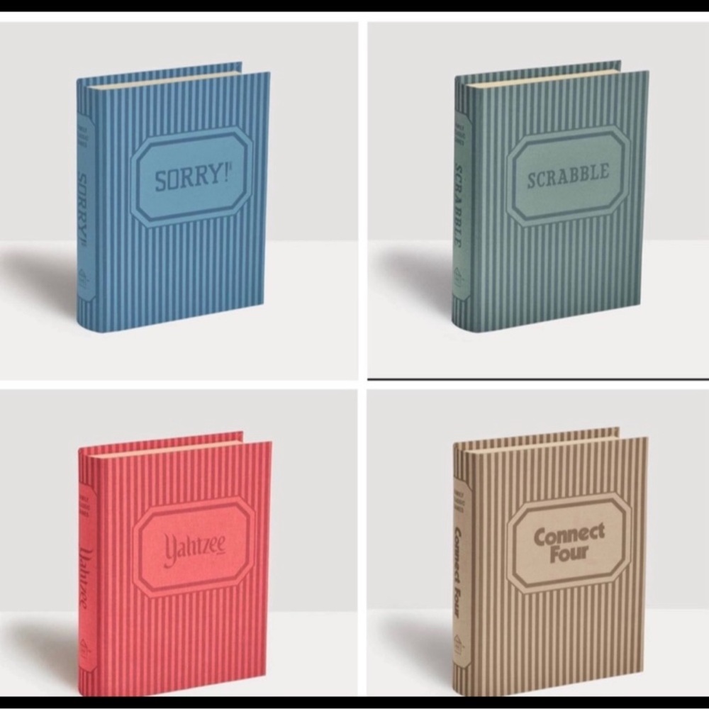 Full Set of Yahtzee, Scrabble, Sorry!, Connect Four Set - by Hearth and Hand.